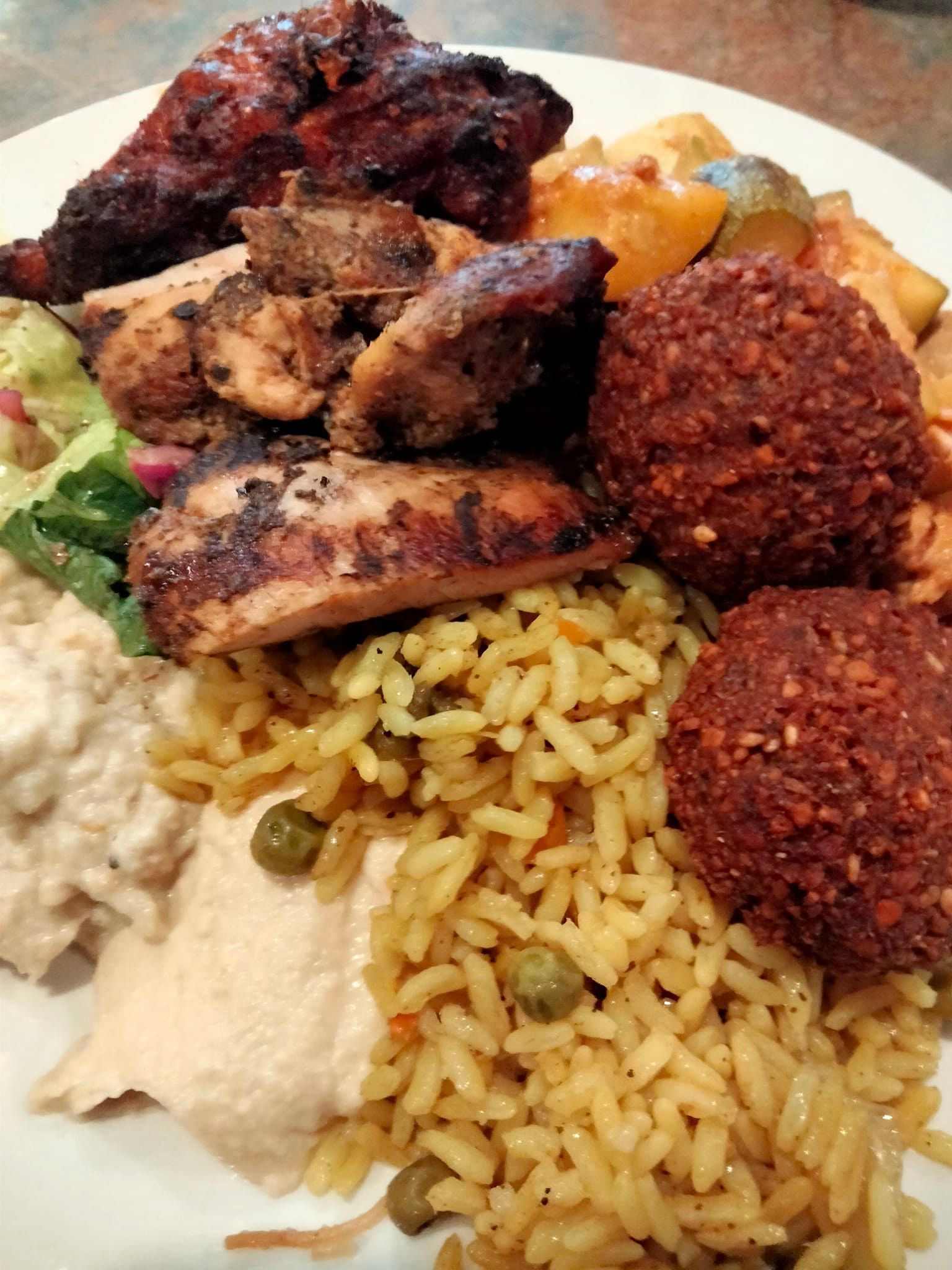 Mediterranean Food, hot buffet daily, in Okemos, Michigan