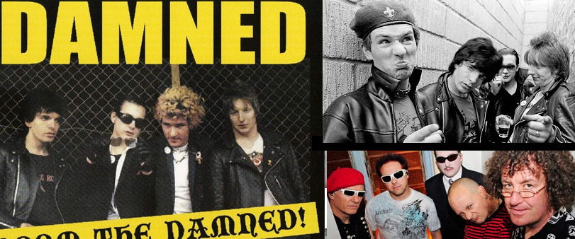 The Damned Don't You WIsh That We Were Dead - On Hot Metro finds with Captain Sensible and Dave Vanian. THe history of the legendary punk band THE DAMNED.